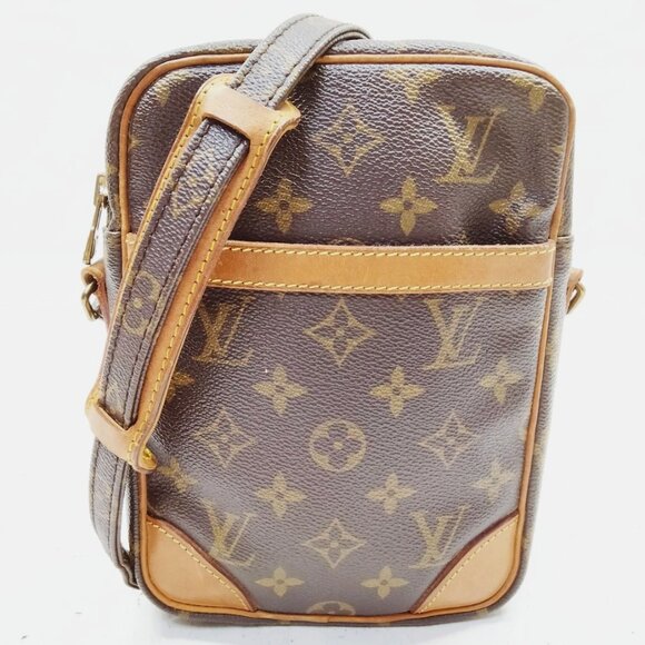 Louis Vuitton LV Shoulder Bag Danube Brown Monogram -Unisex - Picture 1 of 11